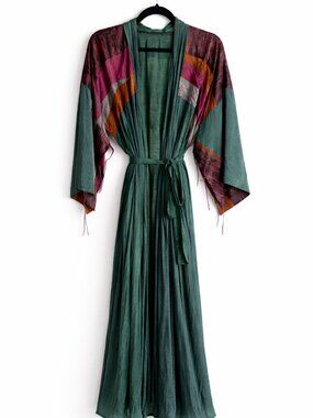 satin robe